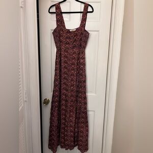 NATURAL LIFE Pink and Purple Floral jumpsuit